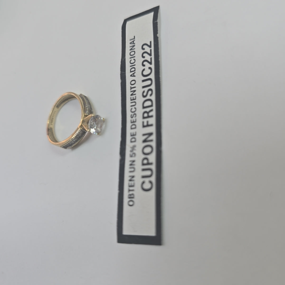 SOLITARIO ORO 10 K 2,90 GRMS (SEMINUEVO)
