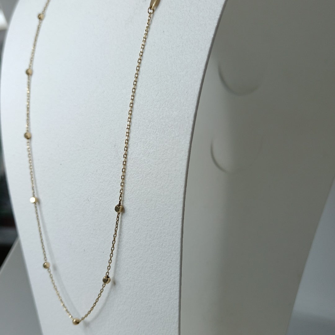 CADENA ORO 14 K 1.9 GRMS (SEMINUEVO)