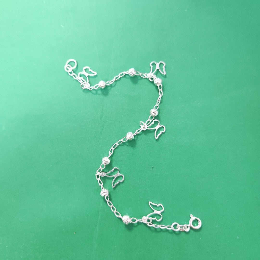 PULSERA TEJIDO ESPECIAL PLATA .925 18 CM 2.8 GR (NUEVO)