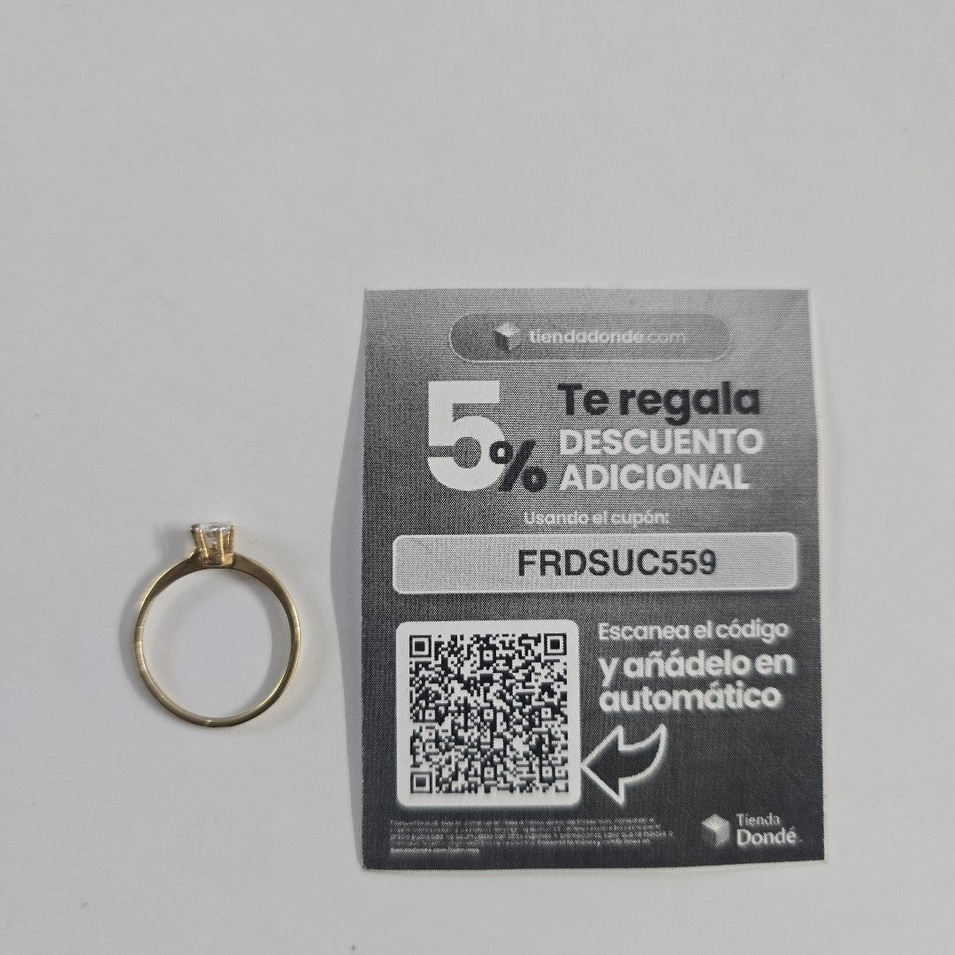 ANILLITO ORO 10 K 0.8 GRMS (SEMINUEVO)