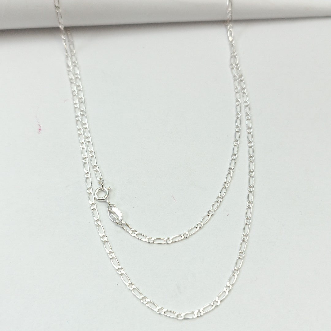 CADENA TEJIDO 1X1 PLATA .925 55 CM 3 GR (NUEVO)