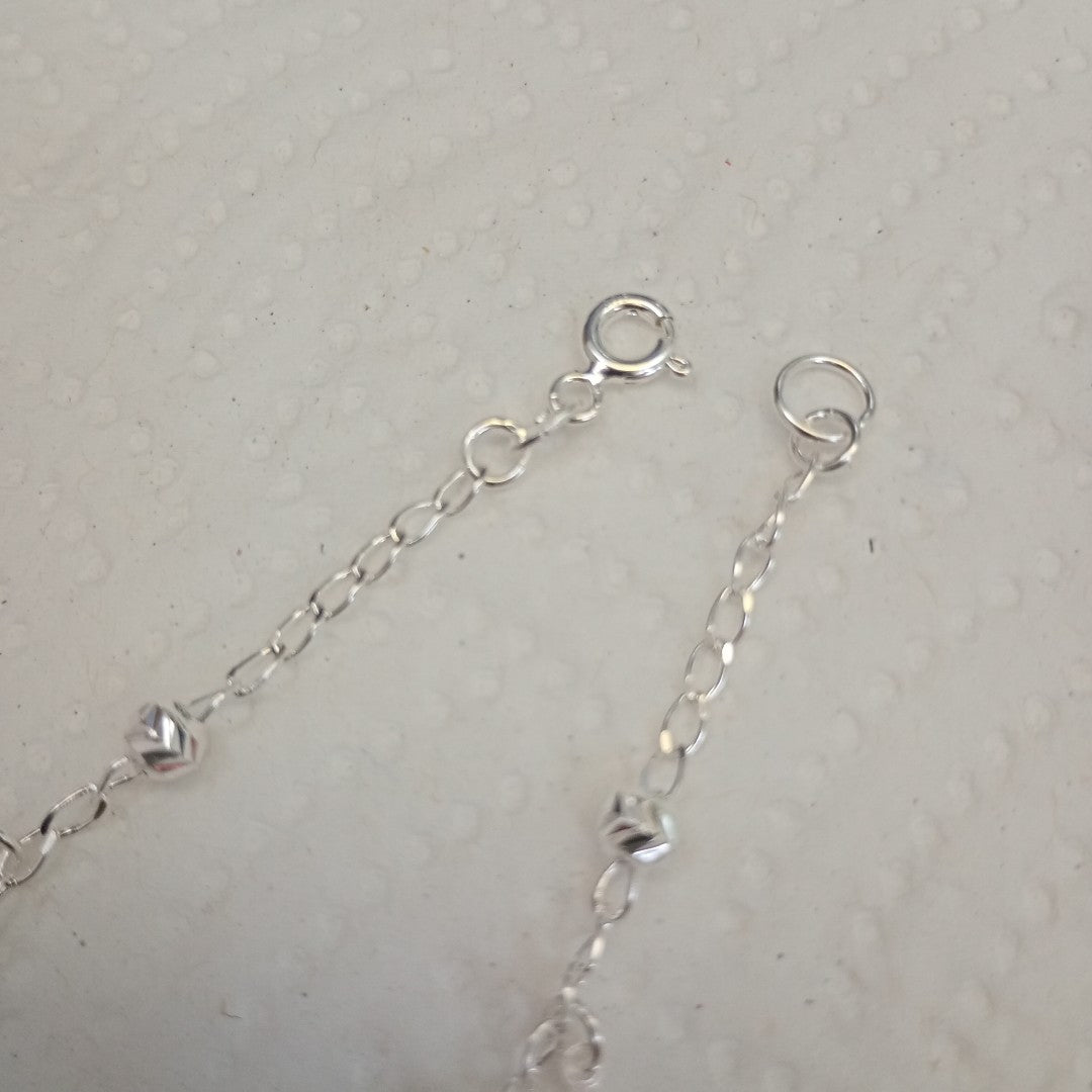 PULSERA TEJIDO ESPECIAL PLATA .925 18 CM 3.1 GR (NUEVO)