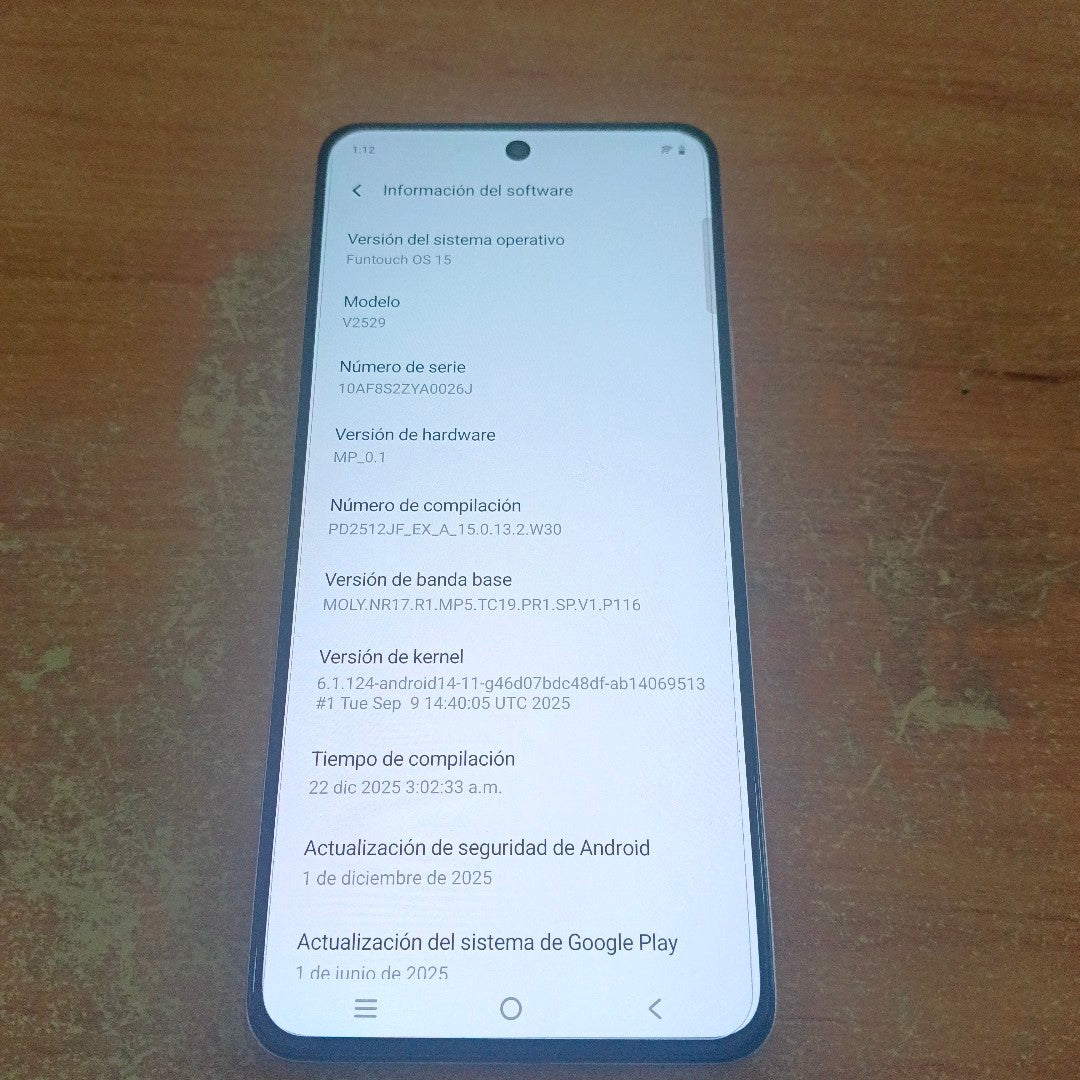CELULAR VIVO V60 LITE 5G V2529 (2025) 512 GB 12 GB RAM (SEMINUEVO)