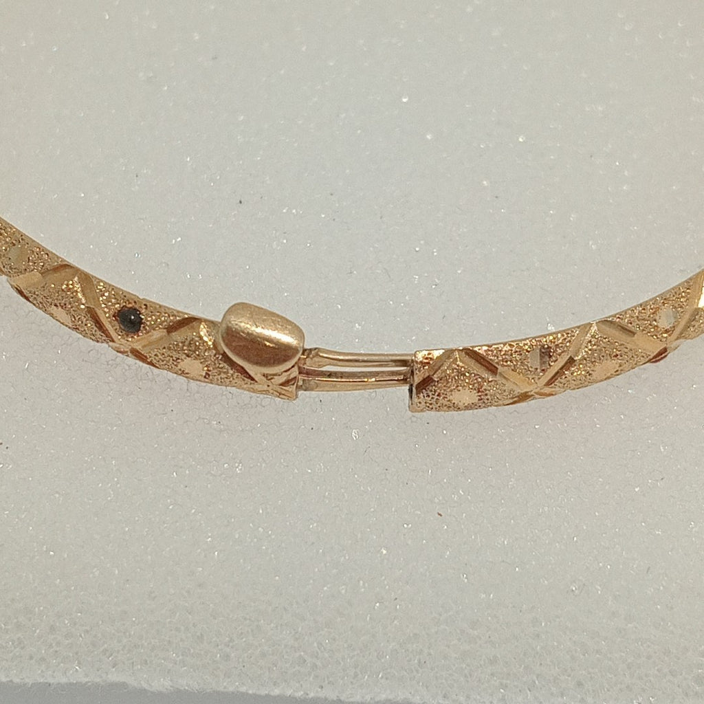 PULSERA RIGIDA ORO 14 K 6,40 GRMS (SEMINUEVO)