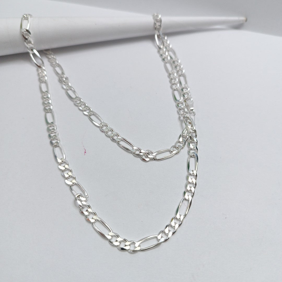 CADENA TEJIDO 3X1 PLATA .925 60 CM 17.7 GR (NUEVO)