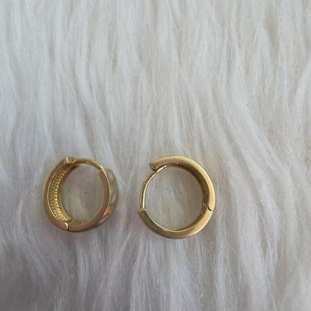 ARRACADAS PAR ORO 10 K 2.2 GRMS (SEMINUEVO)