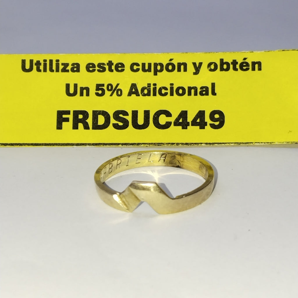 ANILLITO ORO 10 K 2,50 GRMS (SEMINUEVO)