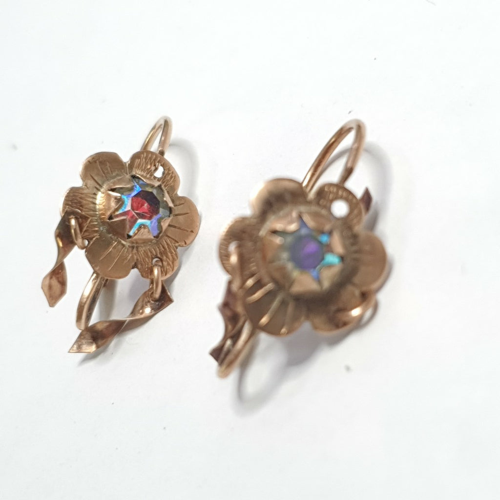 ARETES PAR ORO 8 K 1,60 GRMS (SEMINUEVO)
