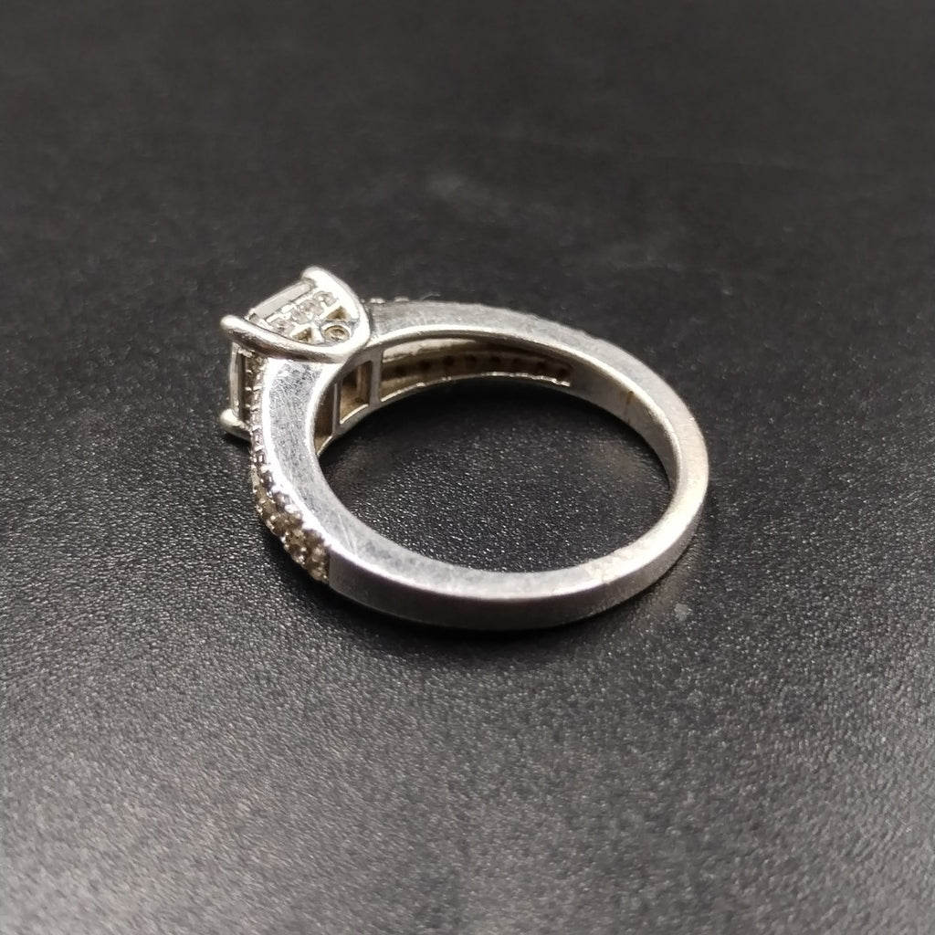 ANILLITO ORO BLANCO 10 K 4,60 GRMS (SEMINUEVO)