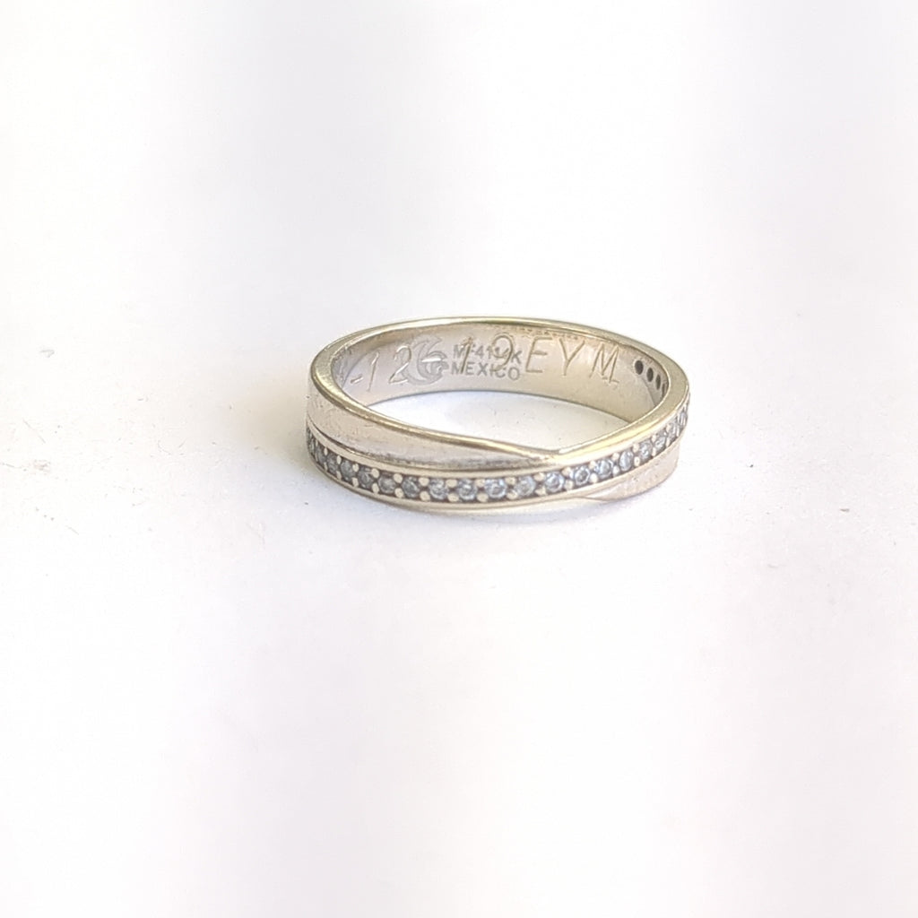 ARGOLLA ORO BLANCO 14 K 2,30 GRMS (SEMINUEVO)