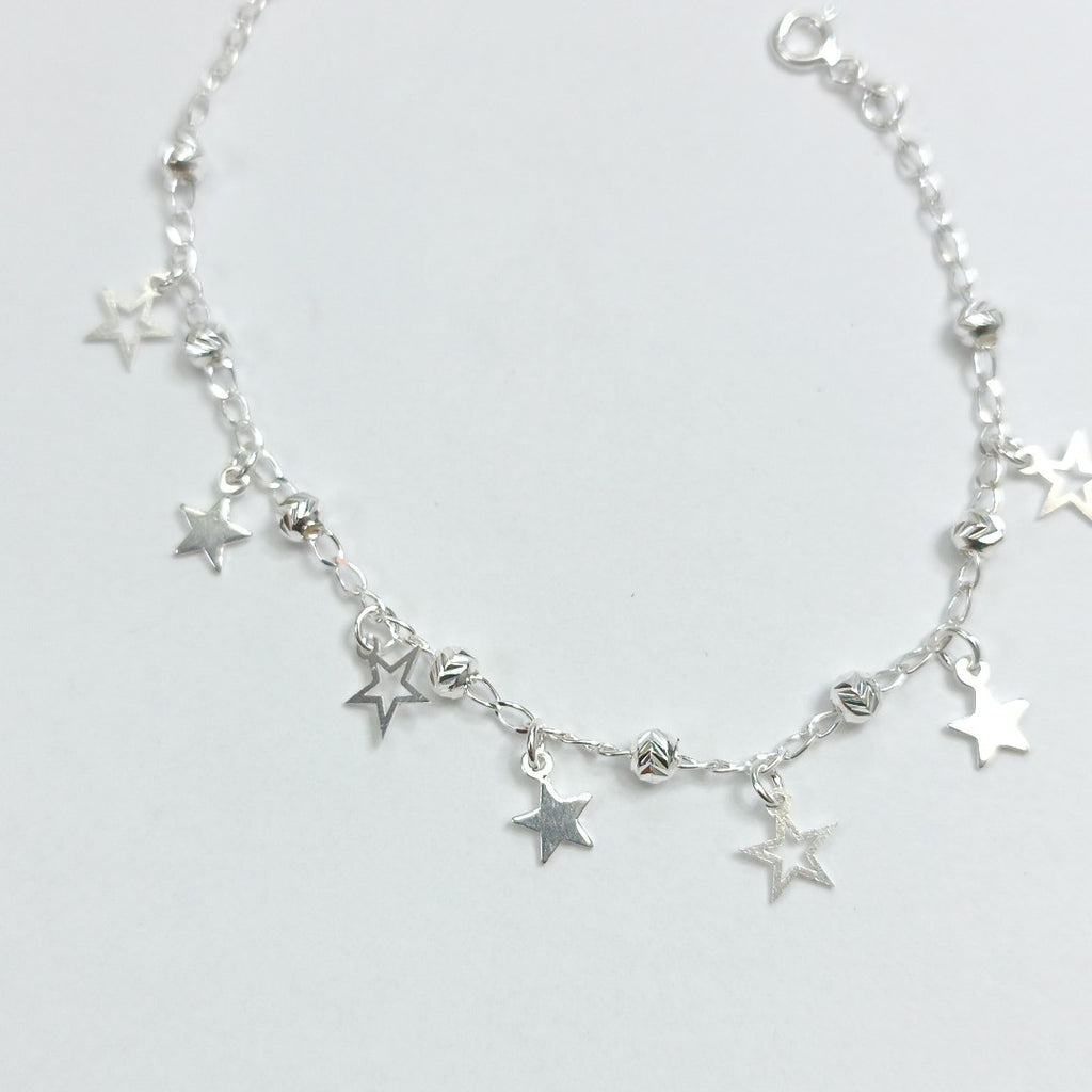 PULSERA TEJIDO ESPECIAL PLATA .925 18 CM 3.1 GR (NUEVO)