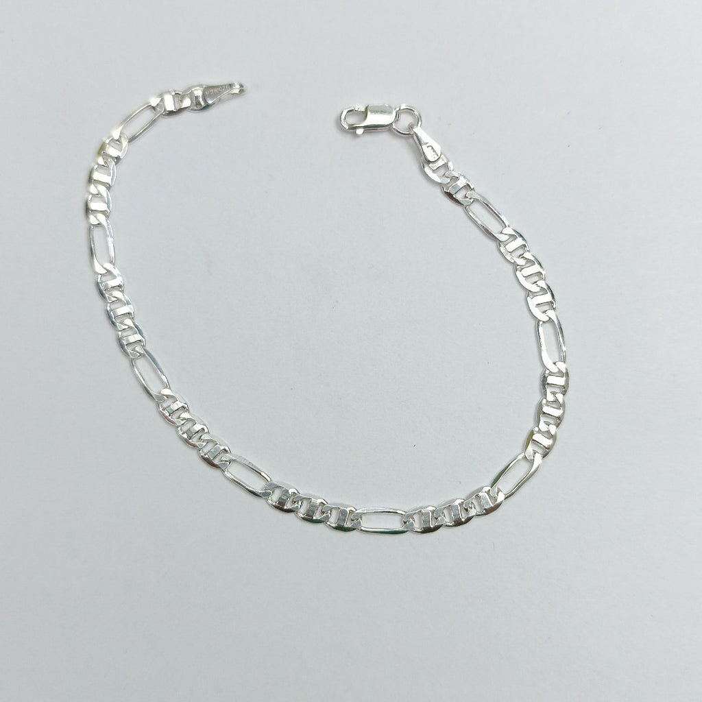 PULSERA TEJIDO 3X1 PLATA .925 16 CM 2.9 GR (NUEVO)