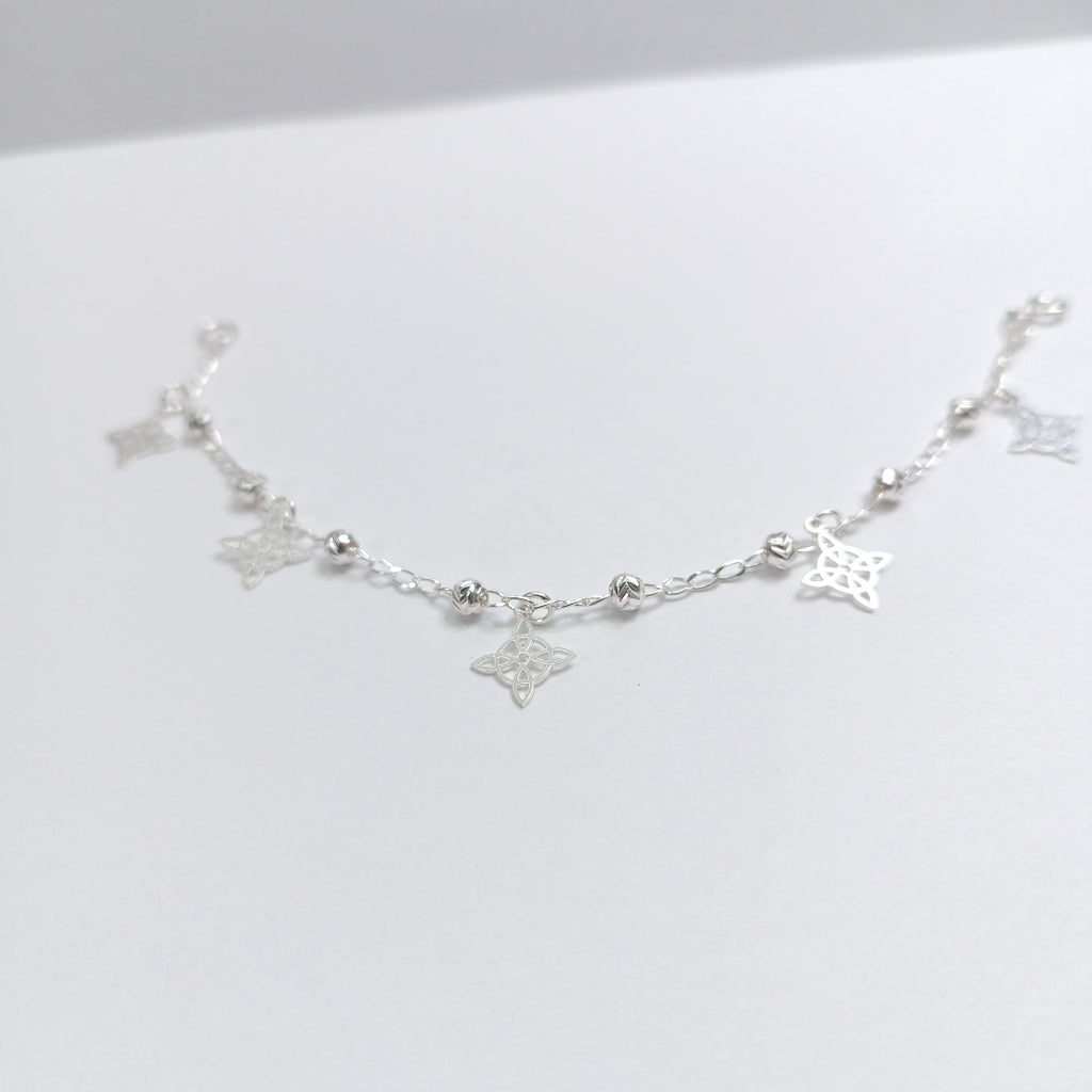 PULSERA TEJIDO ESPECIAL PLATA .925 18 CM 3.2 GR (NUEVO)