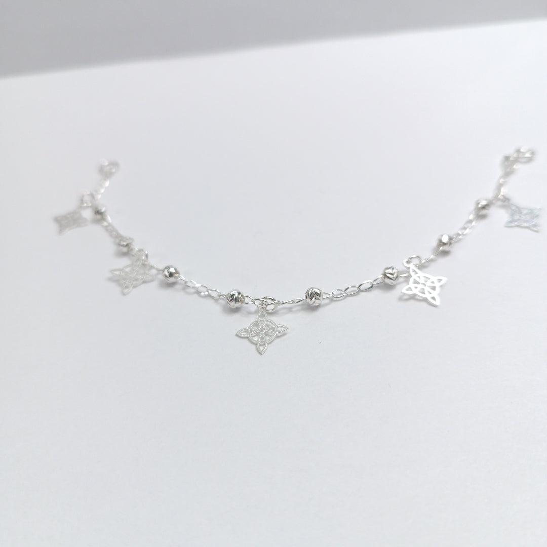 PULSERA TEJIDO ESPECIAL PLATA .925 18 CM 3.2 GR (NUEVO)