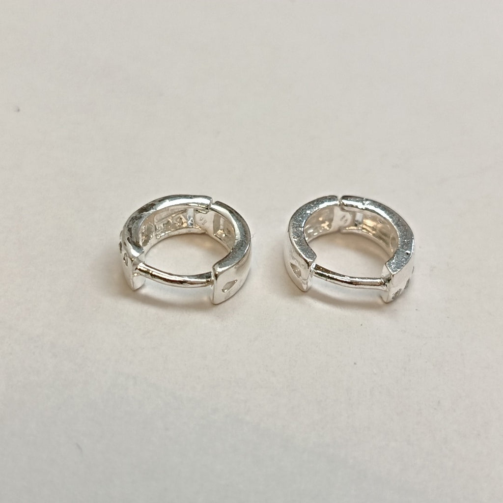 ARRACADAS C/CIRCONIAS PLATA .925 2.5 GR (NUEVO)