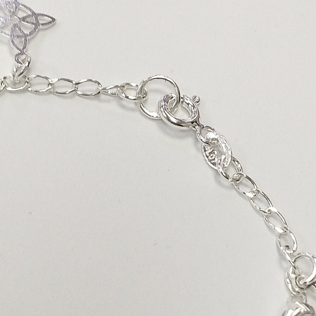 PULSERA TEJIDO ESPECIAL PLATA .925 18 CM 3.1 GR (NUEVO)