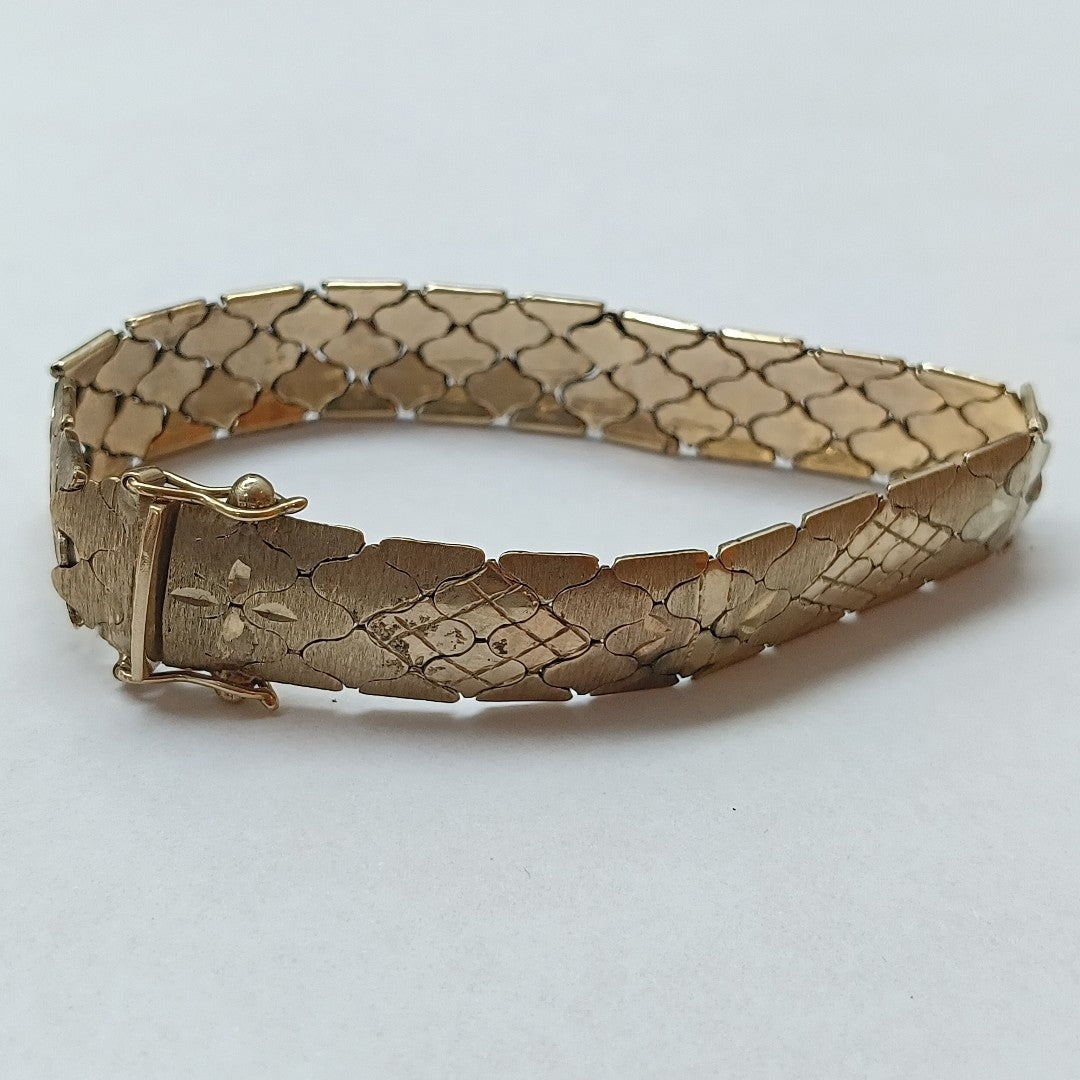 PULSERA RIGIDA ORO 8 K 23.2 GRMS (SEMINUEVO)