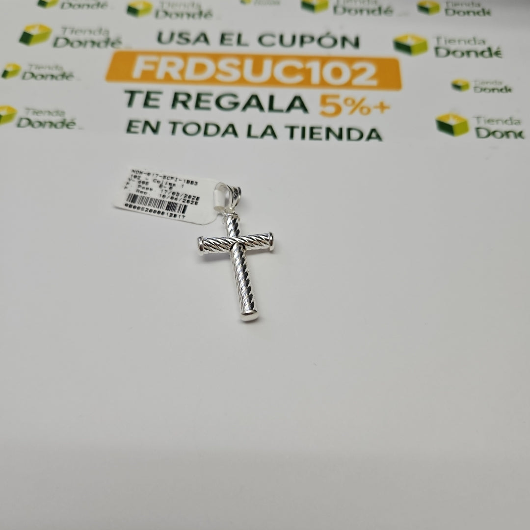 CRUZ PLATA .925 3.1 GR (NUEVO)