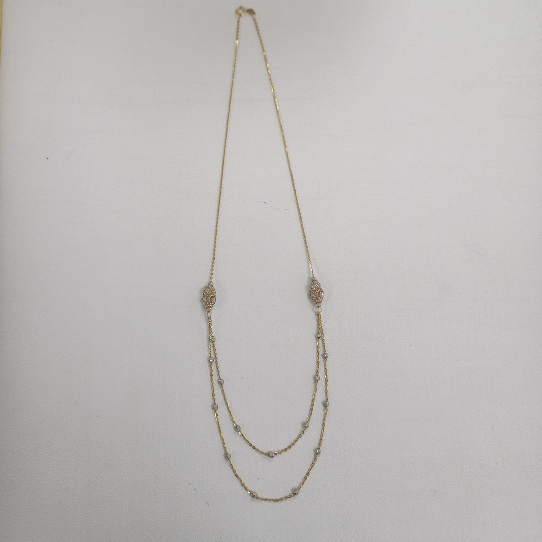 GARGANTILLA ORO 14 K 3.2 GRMS (SEMINUEVO)