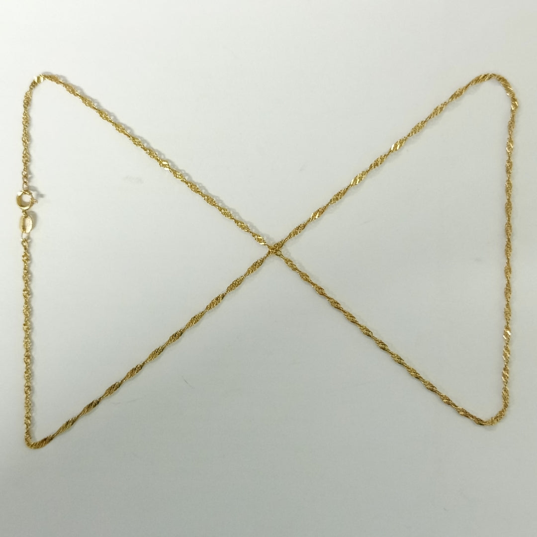 CADENA ORO 10 K 2.4 GRMS (SEMINUEVO)