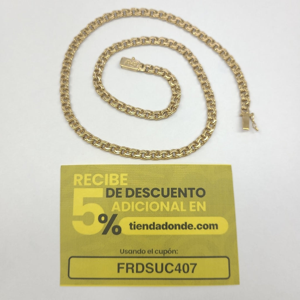CADENA ORO 18 K 45.3 GRMS (SEMINUEVO)