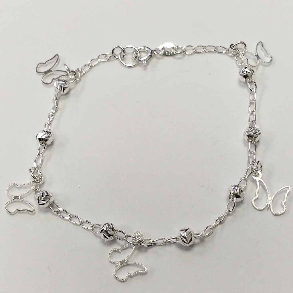 PULSERA TEJIDO ESPECIAL PLATA .925 18 CM 2.8 GR (NUEVO)