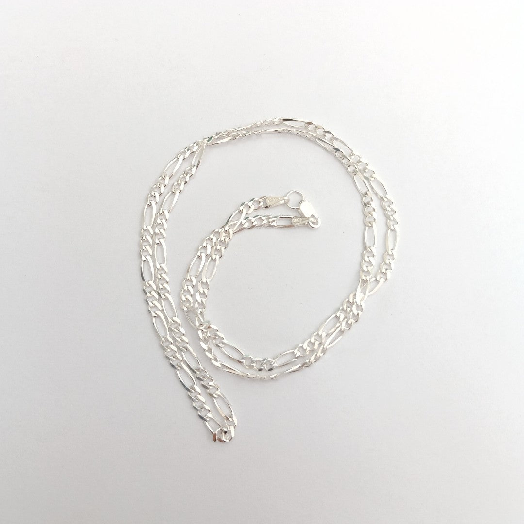 CADENA TEJIDO 3X1 PLATA .925 55 CM 7.2 GR (NUEVO)