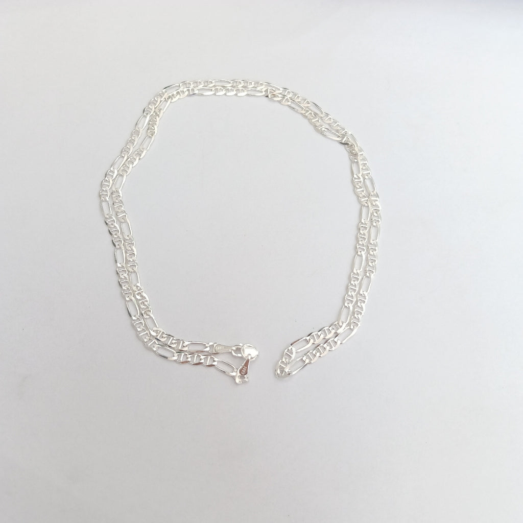CADENA TEJIDO 3X1 PLATA .925 60 CM 8.4 GR (NUEVO)