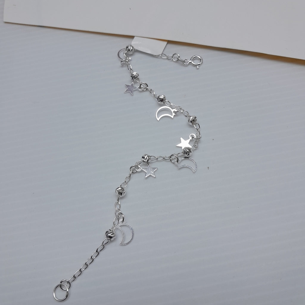 PULSERA TEJIDO TEJIDO ESPECIAL PLATA .925 18 CM 3.1 GR (NUEVO)