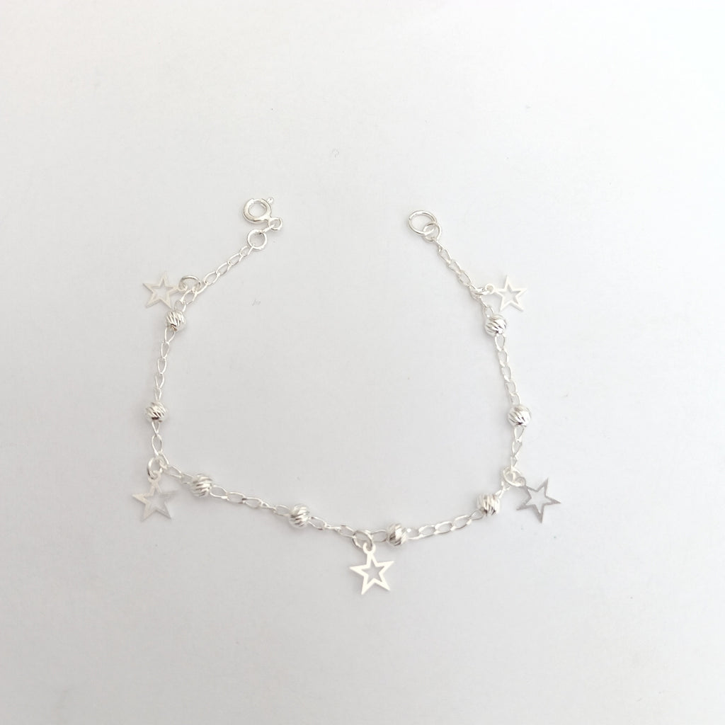 PULSERA TEJIDO ESPECIAL PLATA .925 18 CM 2.7 GR (NUEVO)