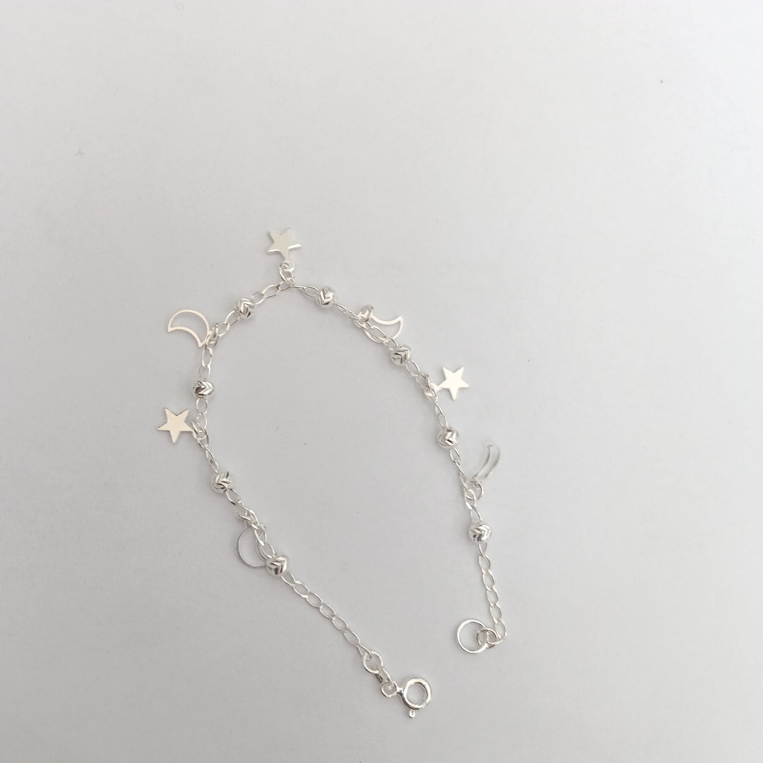 PULSERA TEJIDO TEJIDO ESPECIAL PLATA .925 18 CM 3.1 GR (NUEVO)