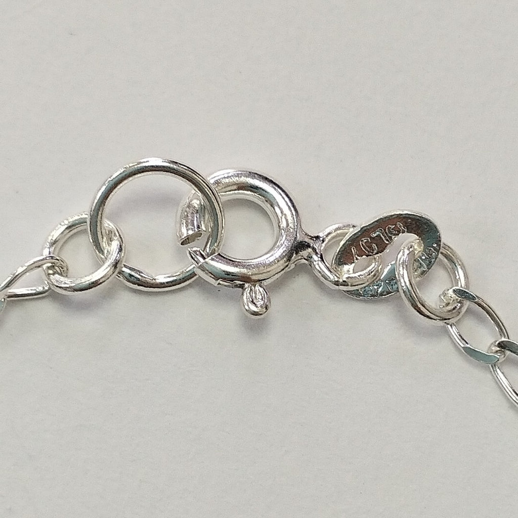 PULSERA TEJIDO TEJIDO ESPECIAL PLATA .925 18 CM 3.1 GR (NUEVO)