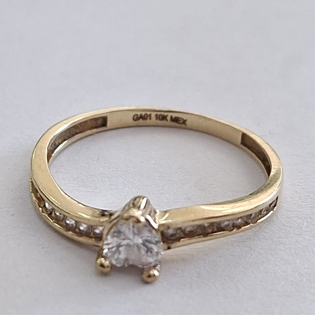 ANILLO ORO 10 K 1,20 GRMS (SEMINUEVO)