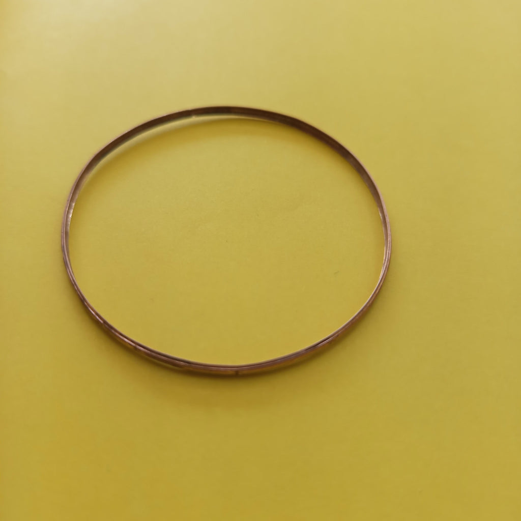 PULSERA RIGIDA ORO, ORO COMBINADO 8 K 2.8 GRMS (SEMINUEVO)