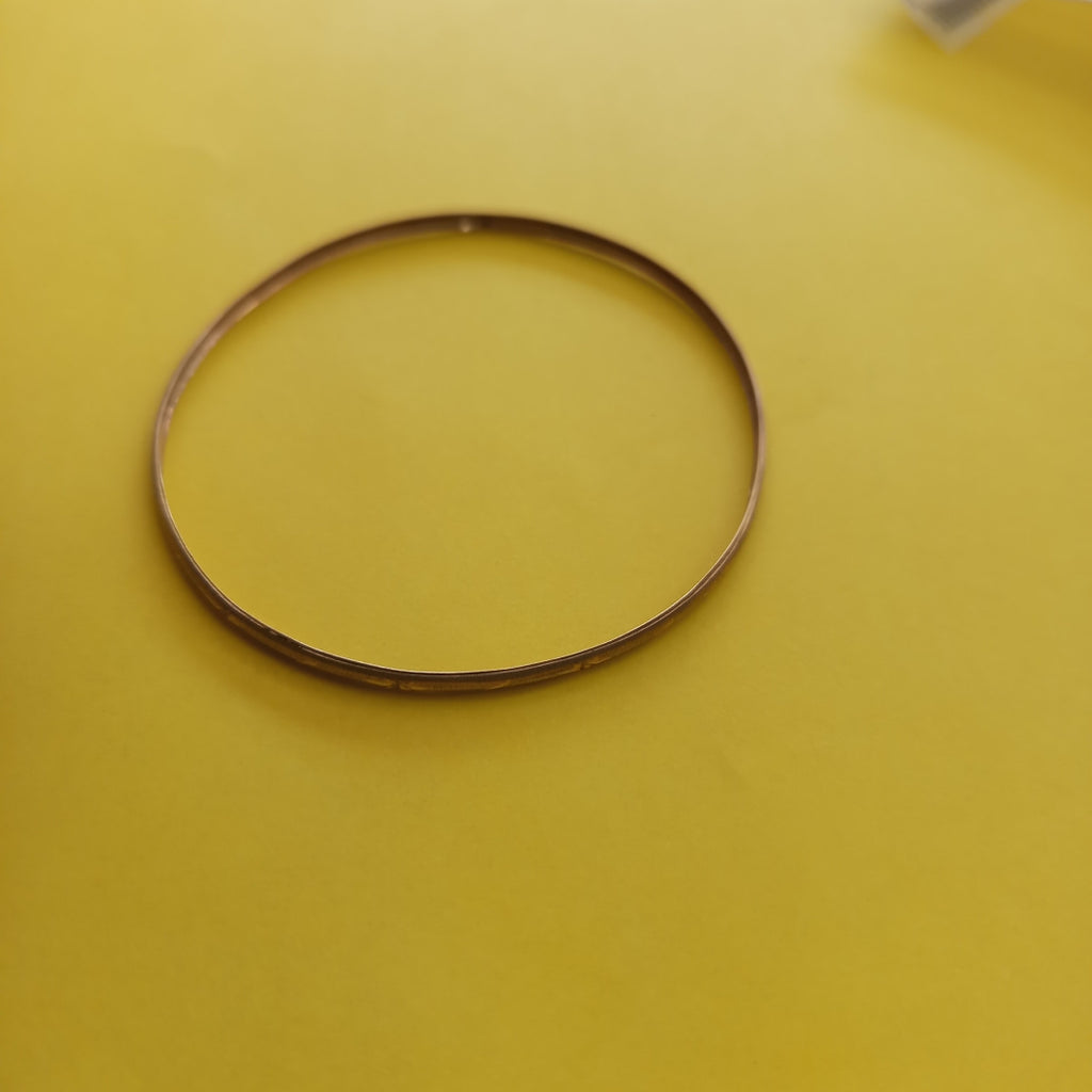 PULSERA RIGIDA ORO, ORO COMBINADO 8 K 3 GRMS (SEMINUEVO)