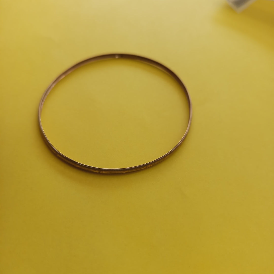 PULSERA RIGIDA ORO, ORO COMBINADO 8 K 3 GRMS (SEMINUEVO)