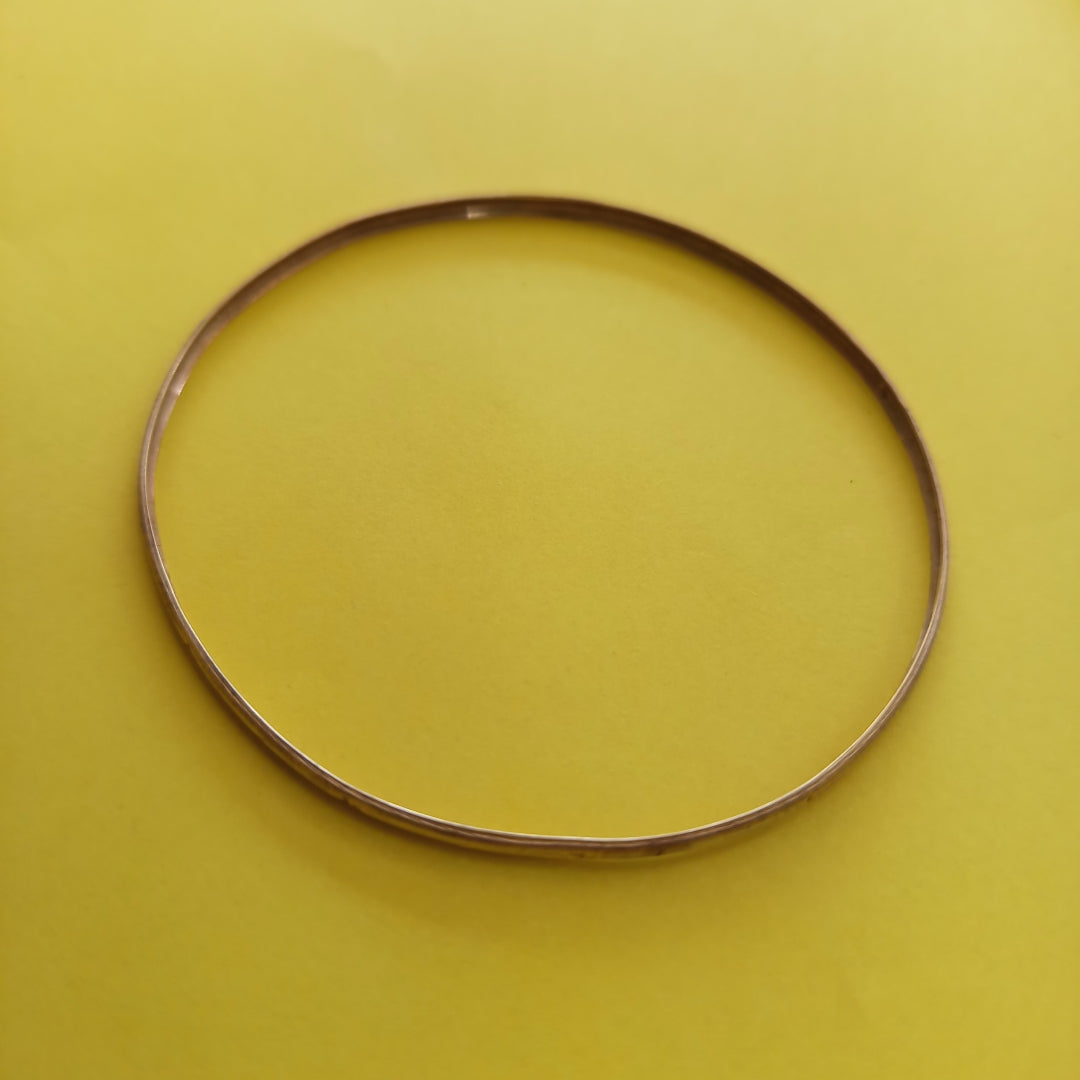 PULSERA RIGIDA ORO, ORO COMBINADO 8 K 3.1 GRMS (SEMINUEVO)