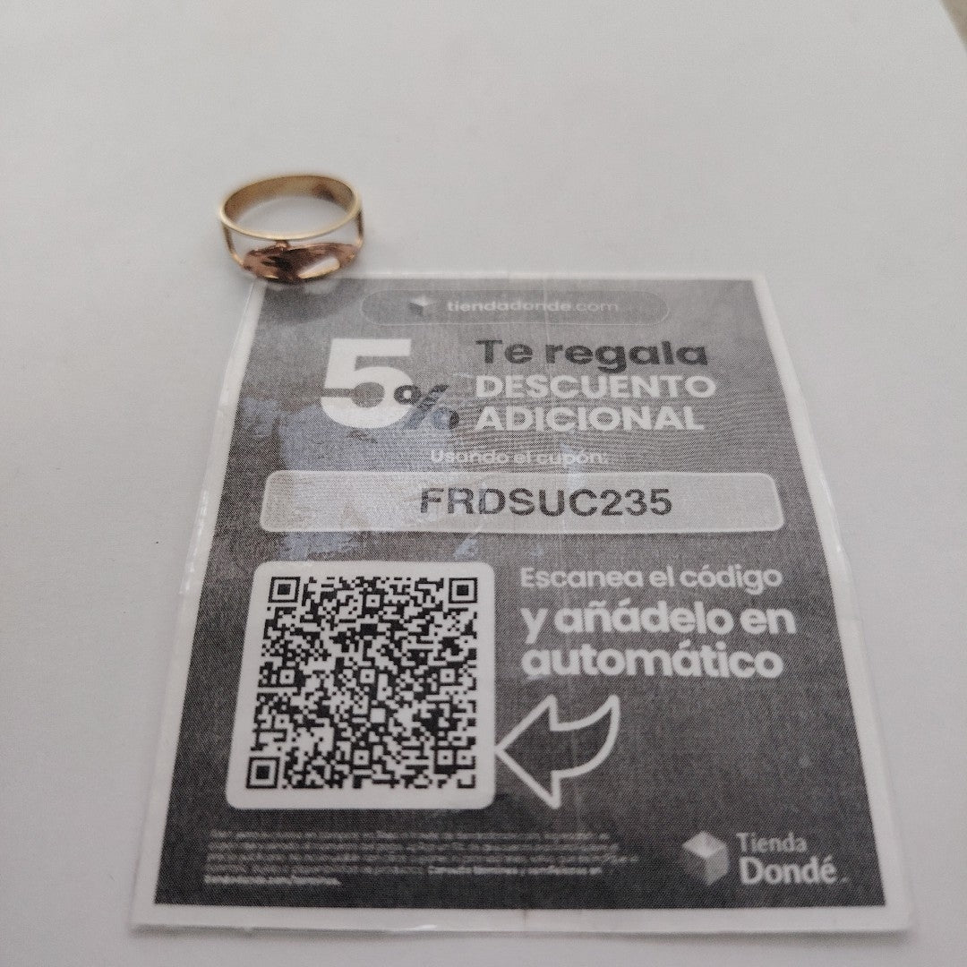 ANILLITO ORO 10 K 2.2 GRMS (SEMINUEVO)