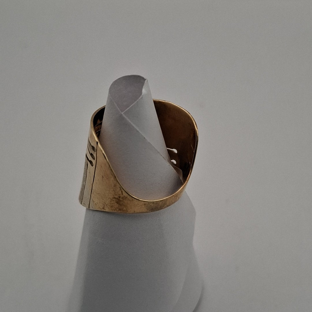 ANILLO ORO 10 K 4,60 GRMS (SEMINUEVO)