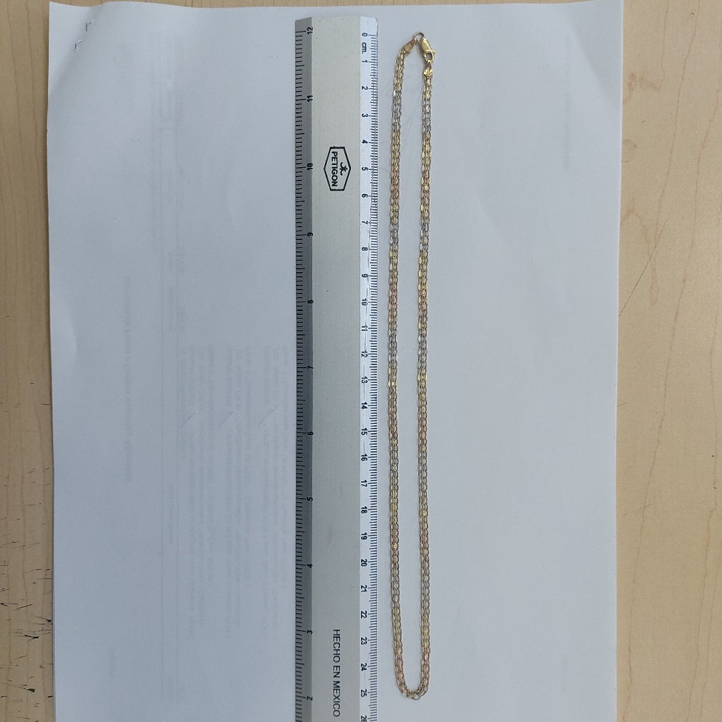 GARGANTILLA ORO COMBINADO 14 K 6,70 GRMS (SEMINUEVO)