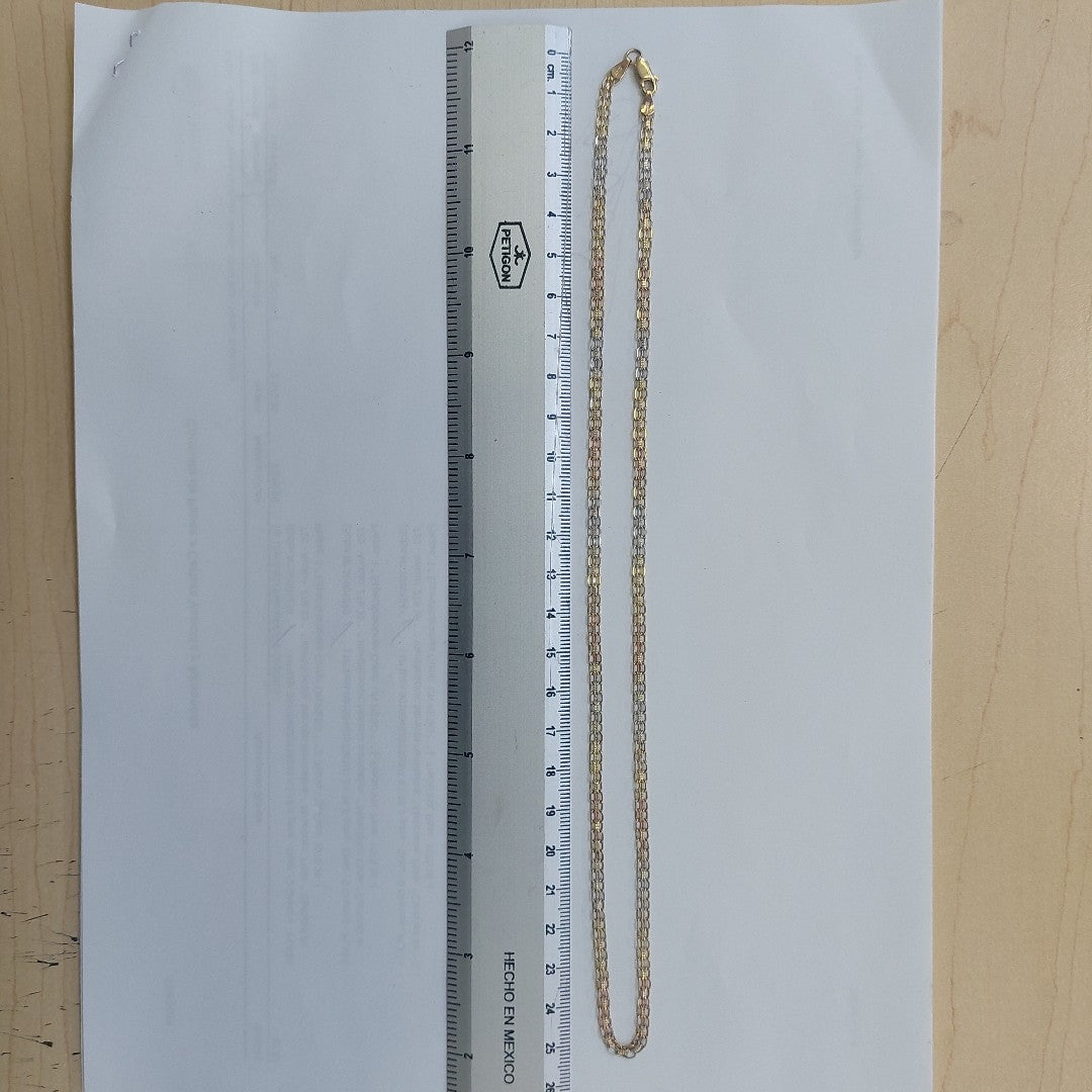 GARGANTILLA ORO COMBINADO 14 K 6,70 GRMS (SEMINUEVO)