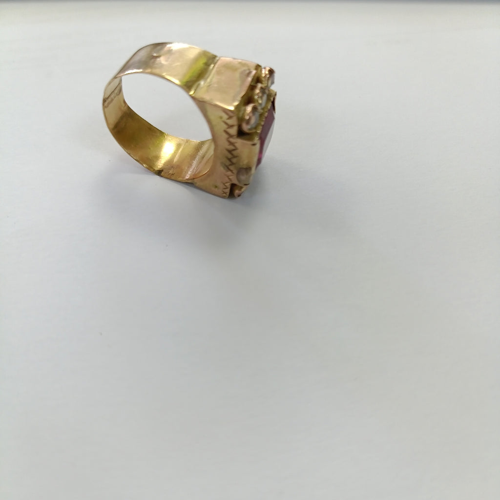 ANILLO ORO 10 K 6.4 GRMS (SEMINUEVO)