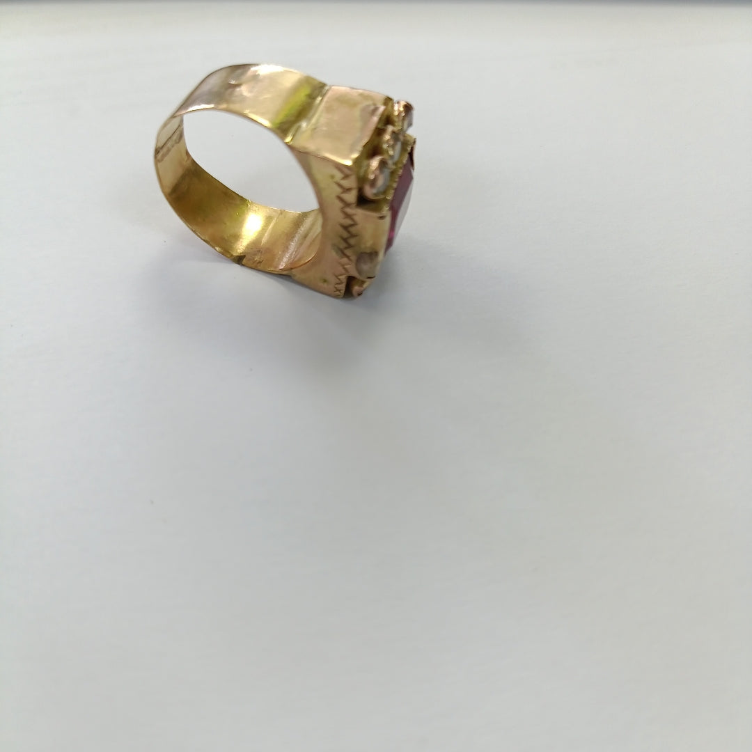 ANILLO ORO 10 K 6.4 GRMS (SEMINUEVO)