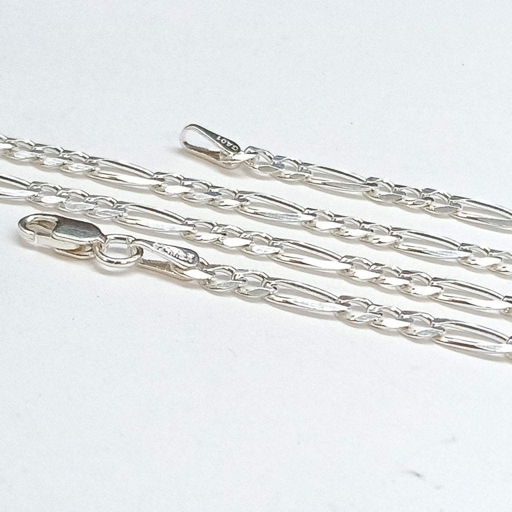 CADENA TEJIDO 3X1 PLATA .925 55 CM 7.5 GR (NUEVO)
