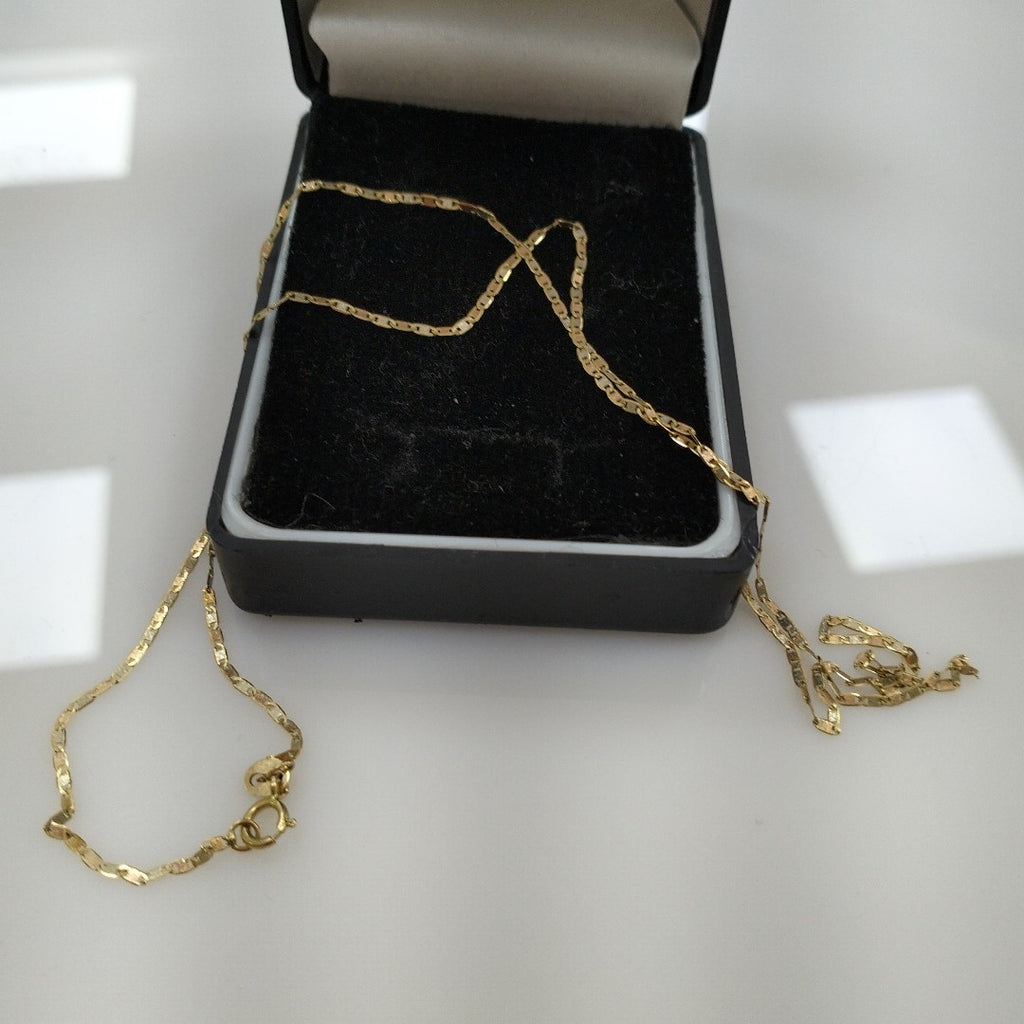CADENA ORO, ORO COMBINADO 10 K 2 GRMS (SEMINUEVO)