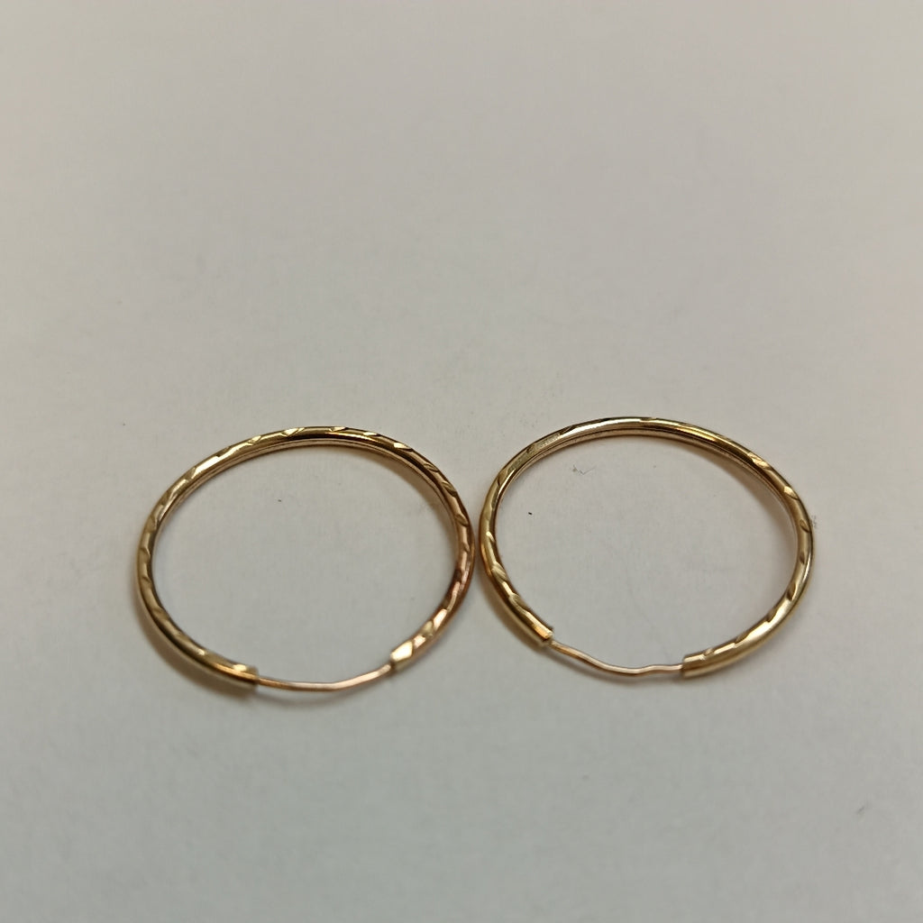 ARRACADAS PAR ORO 10 K 0.8 GRMS (SEMINUEVO)