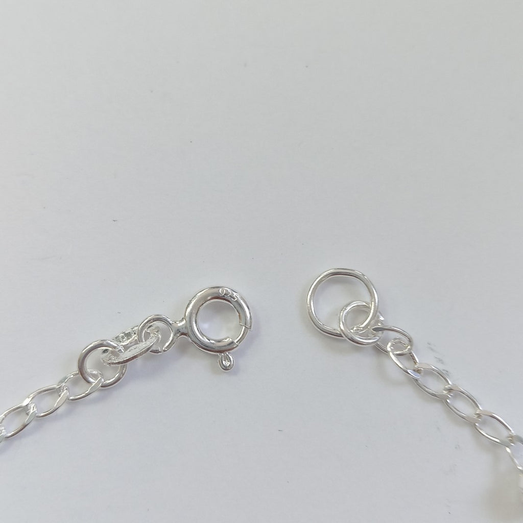 PULSERA TEJIDO TEJIDO ESPECIAL PLATA .925 18 CM 3.1 GR (NUEVO)