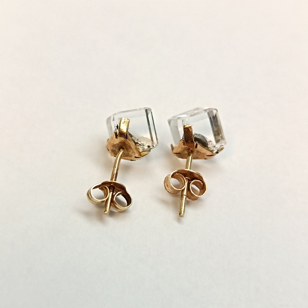 BROQUELES PAR ORO 14 K 1,80 GRMS (SEMINUEVO)