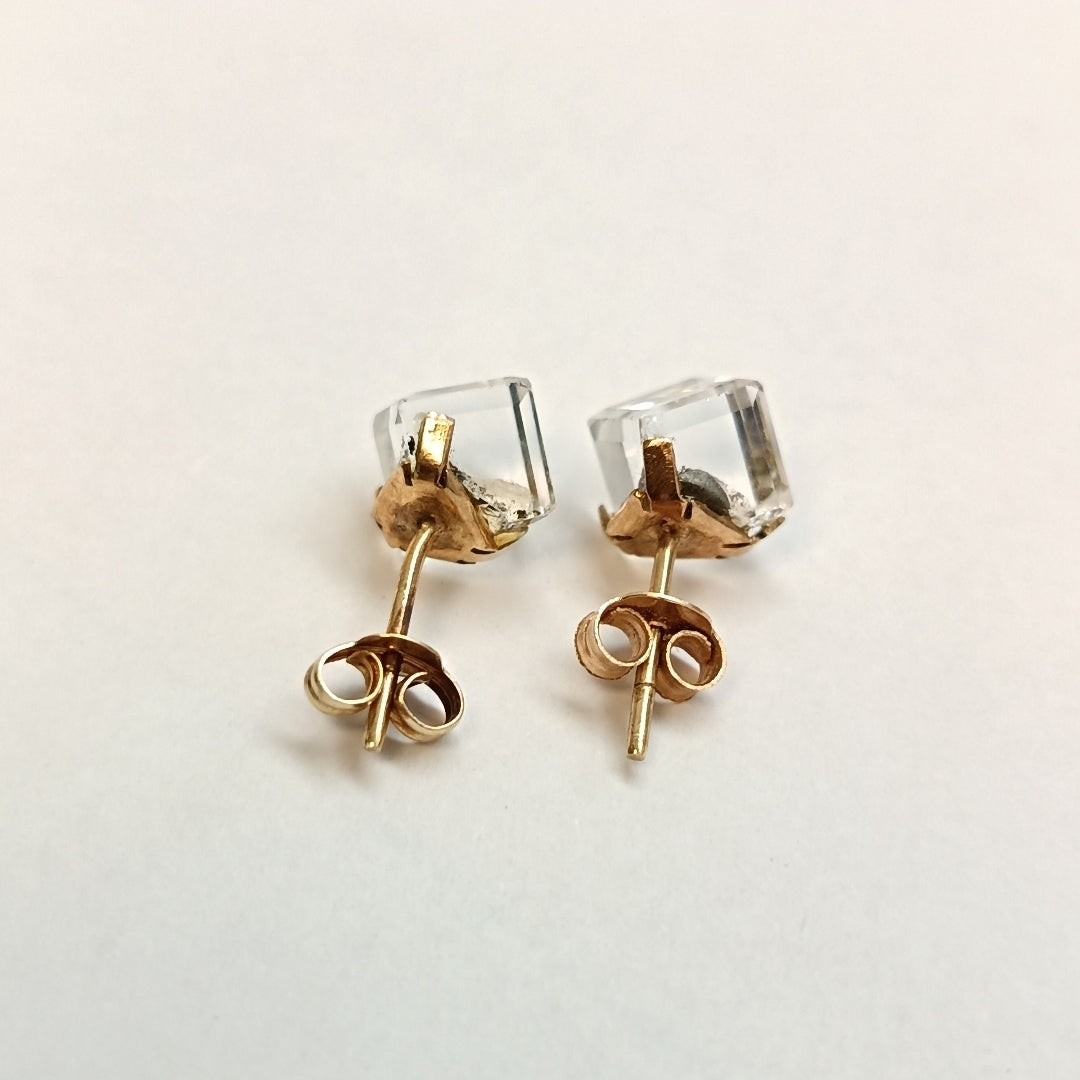 BROQUELES PAR ORO 14 K 1,80 GRMS (SEMINUEVO)
