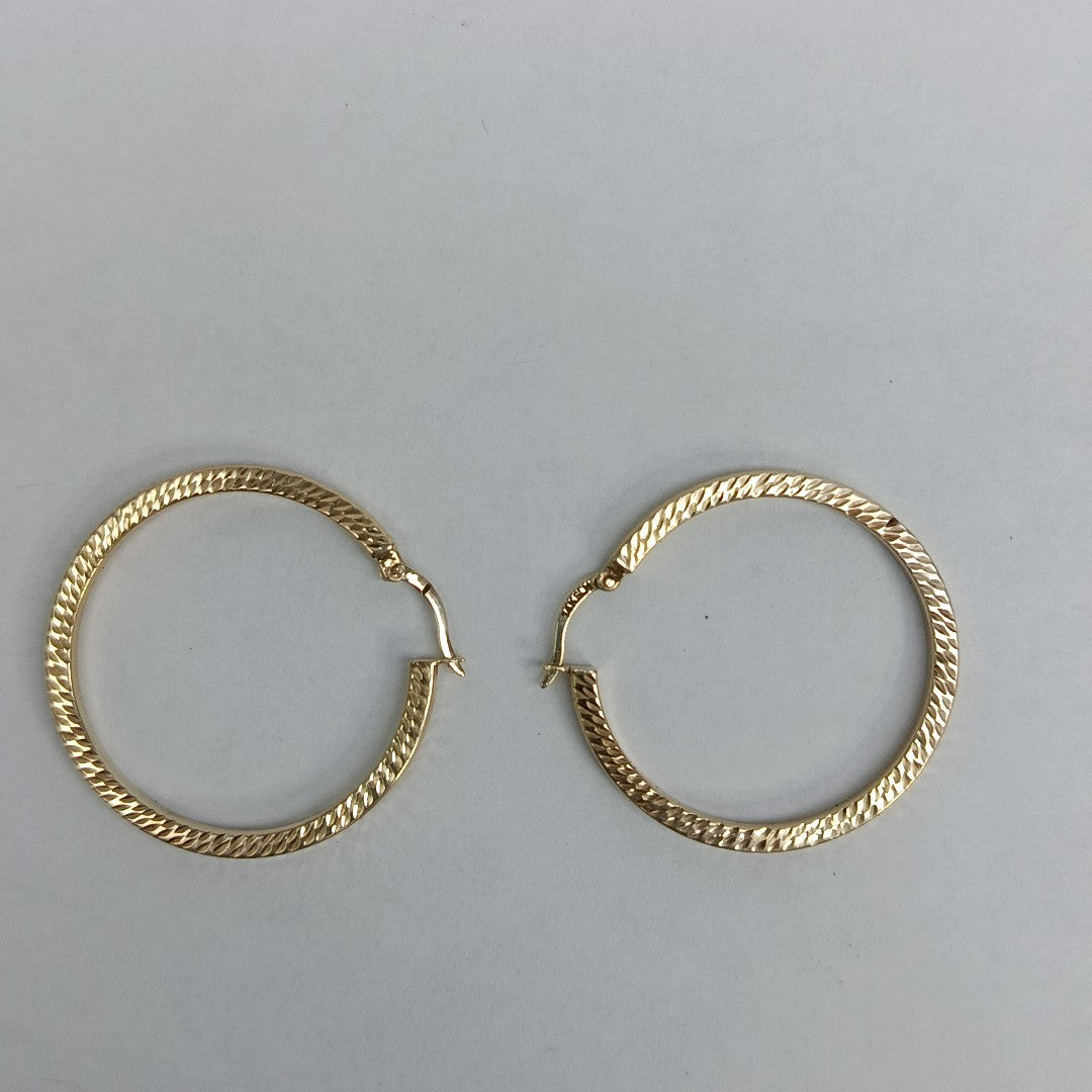 ARRACADAS PAR ORO 14 K 2.7 GRMS (SEMINUEVO)